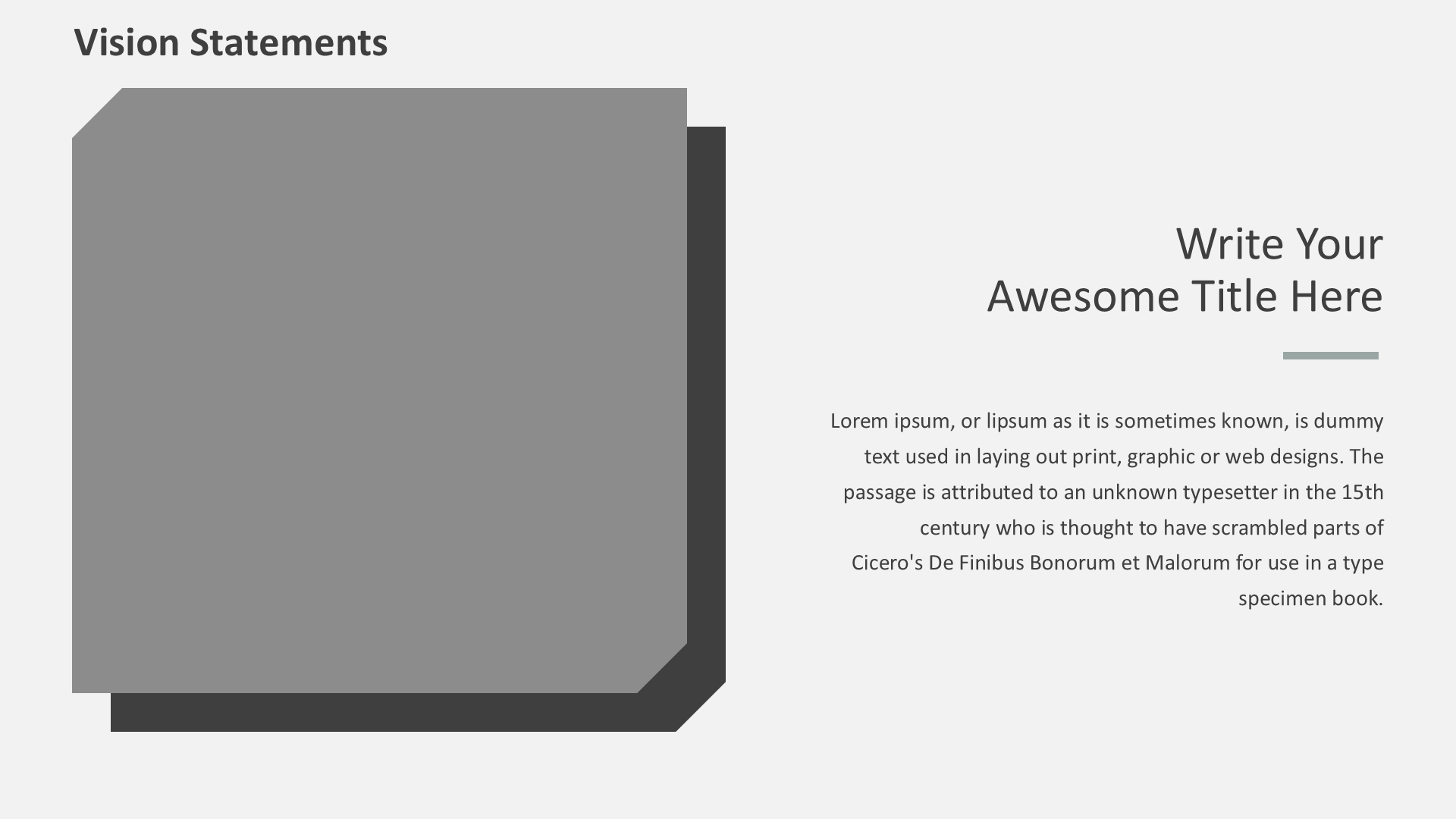 Corporate Strategy Green slide 3